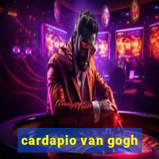 cardapio van gogh